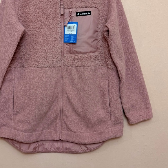 Columbia Lodge Sherpa Full Zip Fleece Jacket - Picture 6 of 8